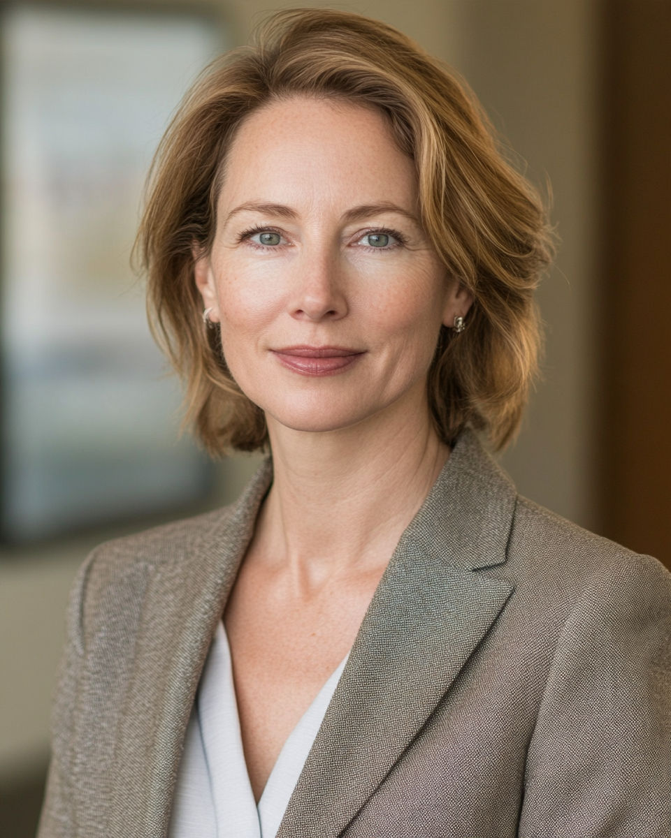 Portrait of Hannah O’Connell, Head of Cybersecurity.
