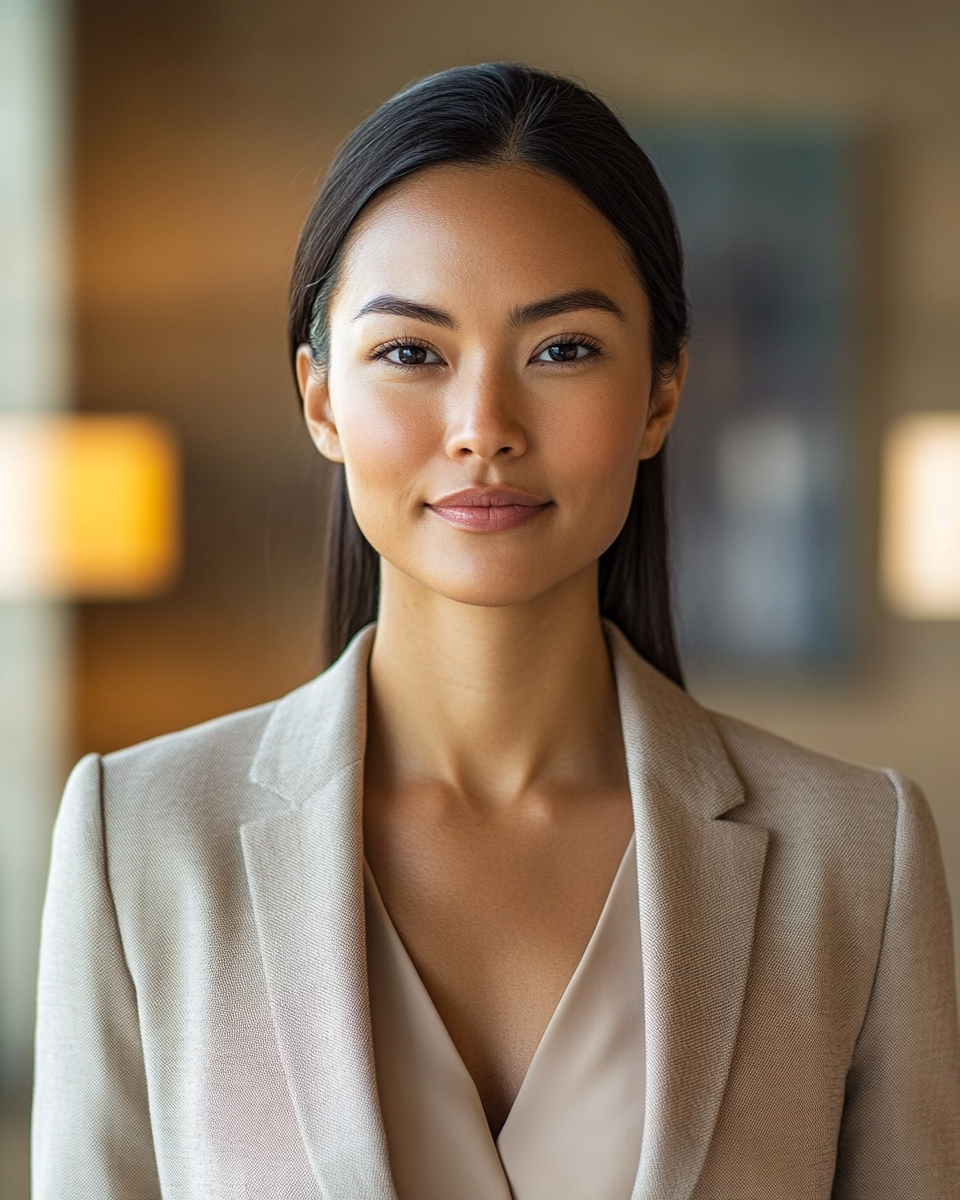 Portrait of Mai Tran, Head of Recruitment and Staffing Support.