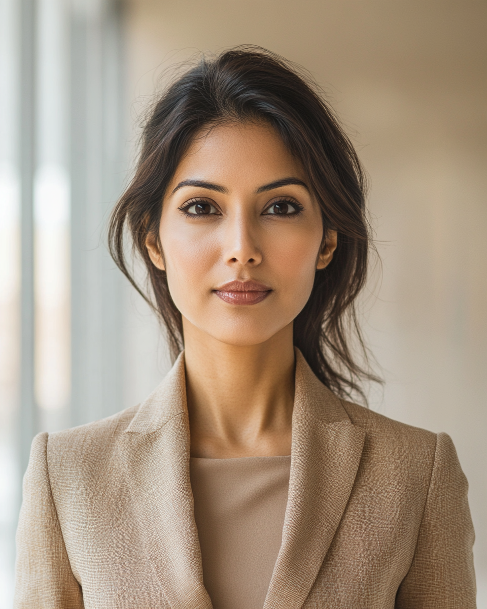Portrait of Maya Nanduri, Group Chief Operating Officer.