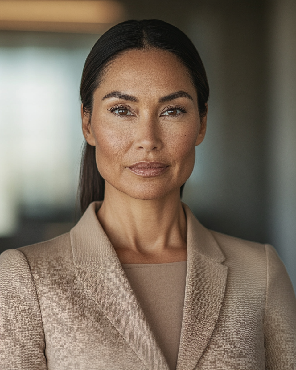 Portrait of Mei-Ling Chua, Head of Corporate Structuring and Licensing.