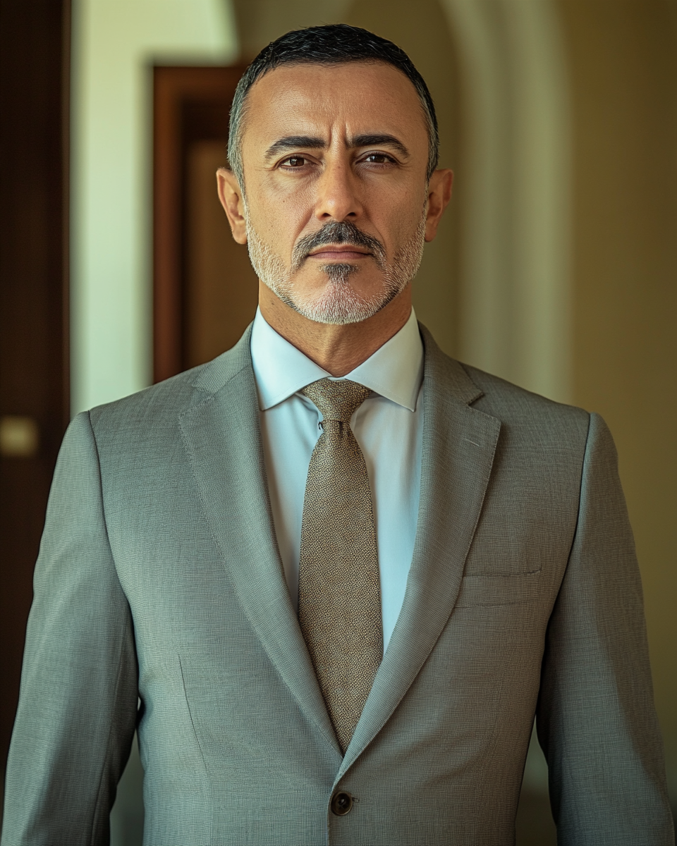 Portrait of Omar Farouk, Head of Document Clearing and Legalisation.