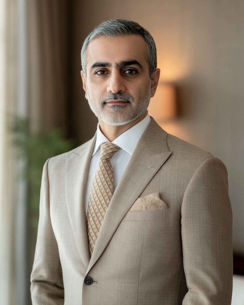 Portrait of Omar Haddad, Group Chief Commercial Officer.