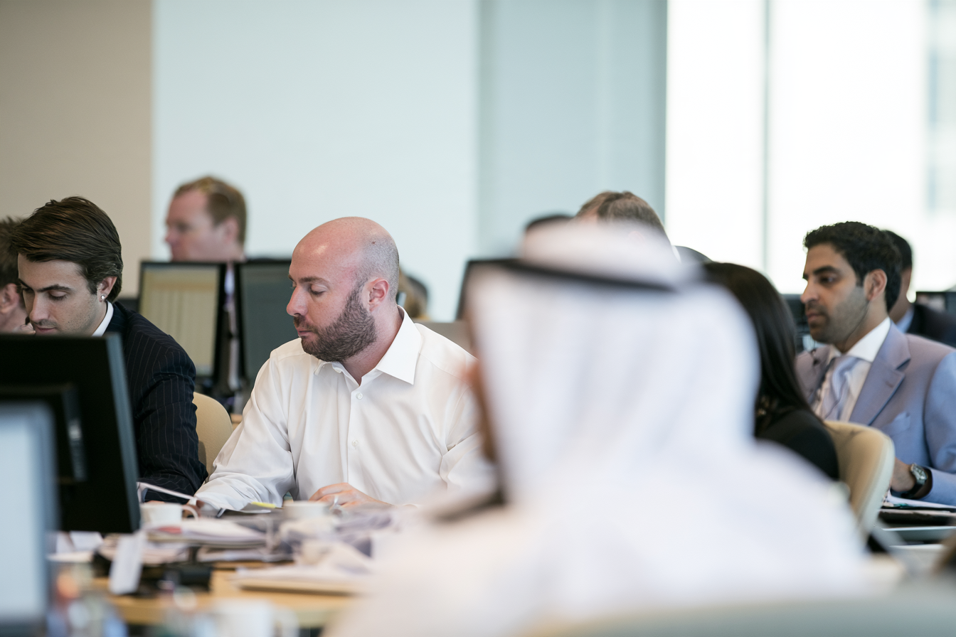 Team coordinating day-to-day business operations